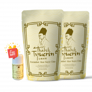 Set Combo - 2 Thabib Tyuerin + FREE 1 Minyak Thabib