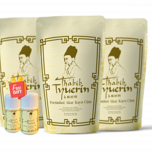 Set Jimat - 3 Thabib Tyuerin + FREE 2 Minyak Thabib